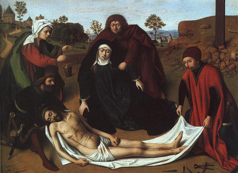 Petrus Christus The Lamentation oil painting picture
